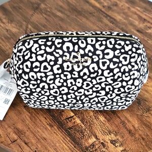 Kate Spade Leopard Print Cosmetic Bag